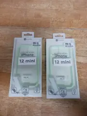 2x H CASES Iphone 12 Mini Green Plastic Case