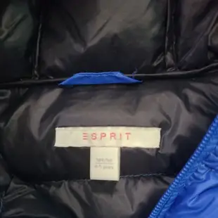 Esprit藍色羽絨外套