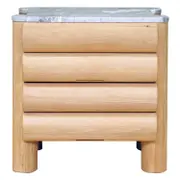 Bubbles 2 Drawers Bedside Table