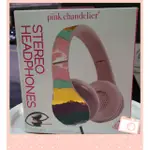 PINK CHANDELIER STEREO HEADPHONES 頭戴式耳機