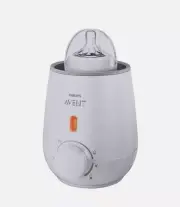 Philips Avent Natural (Glass) Anti Colic Baby Bottle & Avent Bottle Warmer