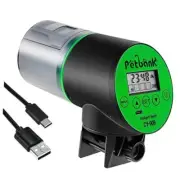Automatic Fish Feeder - Rechargeable Timer Fish Feeder with USB CY-009 Green