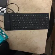 NEW Foldable Silicone Keyboard, 85 Keys USB Wired Waterproof Rollup Standard