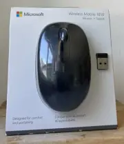 Brand New Microsoft 1850 (U7Z00001) Wireless Mobile Mouse BLACK