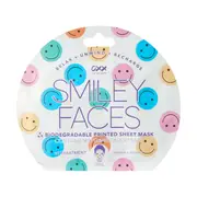 OXX Skincare Smiley Faces Printed Sheet Mask 20ml - Watermelon Extract