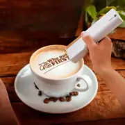 Handheld Food Printpen Portable Mini Coffee Printpen Latte Art Macaron Cookie DI