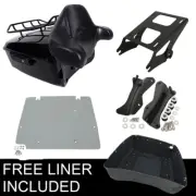 King Trunk Pad Mount Docking Plate Fit For Harley Touring Electra Glide 14-23 US