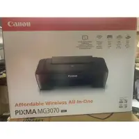 在飛比找蝦皮購物優惠-Canno PIXMA MG3070 全新印表機 多功能相片