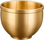 Copper Cup Buddhist Water Cup Brass Wine Glass Multifunctional Cup Wine Cup Brass Tea Storage Cup Water Cup Party Cup Brass Teacup Creative Cup