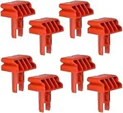 8 pc 79-010-4 Swivel Grip Pegs Compatible with Black & Decker 807530-02 WM225 for all "Workmate" models 79-028 79-032 - better version