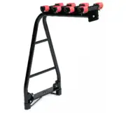 Velobici Quick Release Twin Poles A-Frame 4 Bike Road MTB Tow Ball SUV Straight