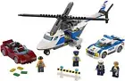 LEGO City Police High-Speed Chase 60138 Building Toy with Cop Car, Police Helico