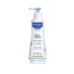 【Mustela 慕之恬廊】慕之幼 爽身潤膚乳 300ml(寶寶/嬰兒/新生兒/幼兒/兒童 身體乳液)