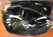 NWT Nemuneko Sleeping Cat Tricolor Ribbon Stuff Animal Plush Black Toreba FuRyu!