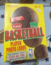 1990-91 Fleer Basketball Unopened Hobby Box