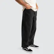 [Thrills] Barrel Leg Denim Jean Black 38
