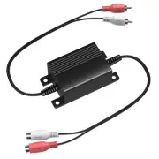 RCA Ground Loop Isolator, Amplifier Noise Filter for Car Audio/Home Stereo Sy...