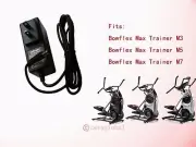 AC/DC Adapter for Bowflex Max Trainer elliptical M3 M5 & M7 Power Supply Cord