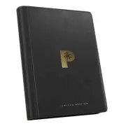 Palms Off 16 Pocket MEGA Capacity Zip Binder Limited Edition - Black/Gold
