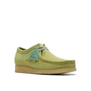Clarks Men's Original Wallabee Pale Lime Suede Made In Vietnam"