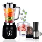 4 in 1 Blender and Food Processor Combo for Kitchen,Blender for Shakes and Sm...