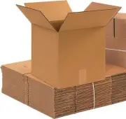 25 Pack Shipping Boxes 14"L x 14"W x 14"H Cardboard Box Packing Moving Storage