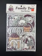 Vintage Scrapbooking Family Tree Memory Book Packet Cottage Collection