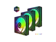 GameMax RA300BK 120mm Black frame ARGB Fan