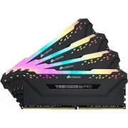 Corsair Vengeance RGB PRO 128GB (4x32GB) DDR4 3200MHz C18 1.35V 288Pin DIMM XMP 2.0 Gaming Memory