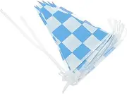 WHAMVOX Small Flags Checkered Race Flags for Car Racing Parties Outdoor Decorations
