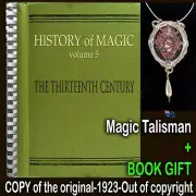 Antique Book History Occult Magic Esoteric Witchcraft Manuscript Thirteenth Age