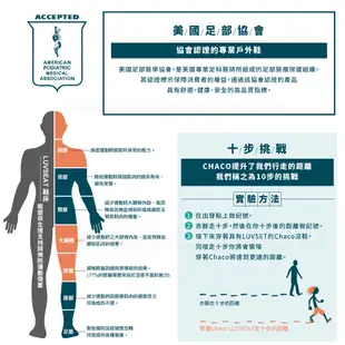 【CHACO 美國 男 越野運動夾腳款涼鞋《蕨葉青銅》】CH-ZCM02HI311/運動涼鞋