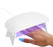 UV Nail Lamp - Nail Lamps for Gel Polish | 6W Led Nail Lamp Professional | UV Nail Light with 2 Timers | Led Nail Light for Gel Nails | UV Led Nail Lamp Nail Dryer for Women Girls