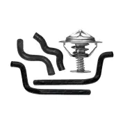 Gates Thermostat + Radiator Hose + Heater Hose Kit for Nissan Navara D40M 10-On