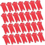 DECORNIJIA 100pcs Lash Extension Bottle Anti-blocking Needles Nozzle Needle for Eyelash Blocking for Lash Extensions Tool