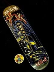 RARE James Craig Puppet Master Skull Eternal Life Blind Skateboard Deck Vintage