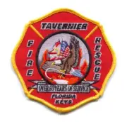 Tavernier Fire Rescue Department Patch Florida FL