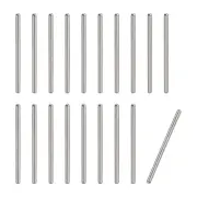 1x18mm Dowel Pins, 100pcs Round Head Flat Chamfered End Dowel Pin