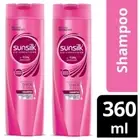 2 Pcs Sunsilk Lusciously Thick and Long Hair Shampoo 360 ML Brand New Fast Ship