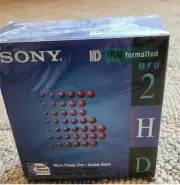 NEW Sony 2HD Floppy 10 Pack 1.44 MB 3.5 in Disks FORMATTED