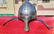 Viking Nasal Norse chainmail Helmet Halloween medieval Knight Butted chainmail