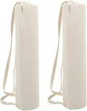 WHAMVOX Multi-Functional Yoga Pouch Drawstring Bag for Yoga Mats Blocks Clothes Large Capacity Gym Bag Stylish Design