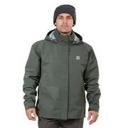Xtm Kakadu Ii Men's Premium Rain Jacket - Khaki