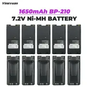 10*BP-209 BP-210 1650mAh Ni-MH Battery For ICOM IC-T3H IC-V8 IC-V81 IC-V82 Radio