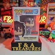 Funko Pop! Animation Naruto Shippuden Sasuke Rinnegan AAA Anime 1023 W/Protector