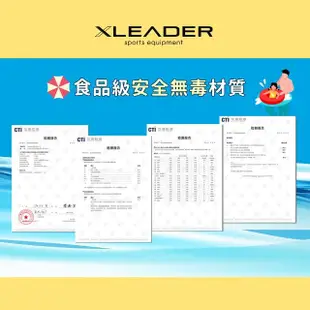 【Leader X】三層加厚充氣游泳池 1.3米 加大加厚款(充氣泳池 家庭戲水池 可摺疊戲水池 兒童充氣水池)