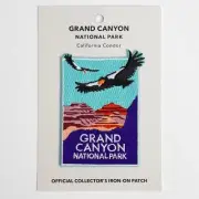 Official Grand Canyon National Park California Condor Souvenir Patch Arizona