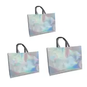 25pcs Laser Color Changing Tote Bags Shopping Gift Bags for Parties and Events
