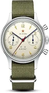 Seagull SEA-Gull Herren Mechanische Armbanduhr 1963 Luftfahrt Chronograph Pilot Mechanische Uhr Handaufzug GD 1963 International Edition ST1901