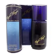 Vintage Avon Night Magic Evening Musk, Perfumed Talc Lot of 2 NOS